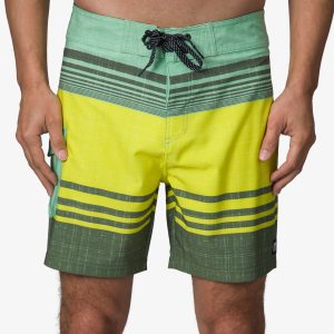 Casey Stripe Boardshort 17"